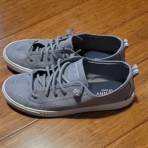 Sperry Women's Gray Casual Sneakers - Picture 2 of 5